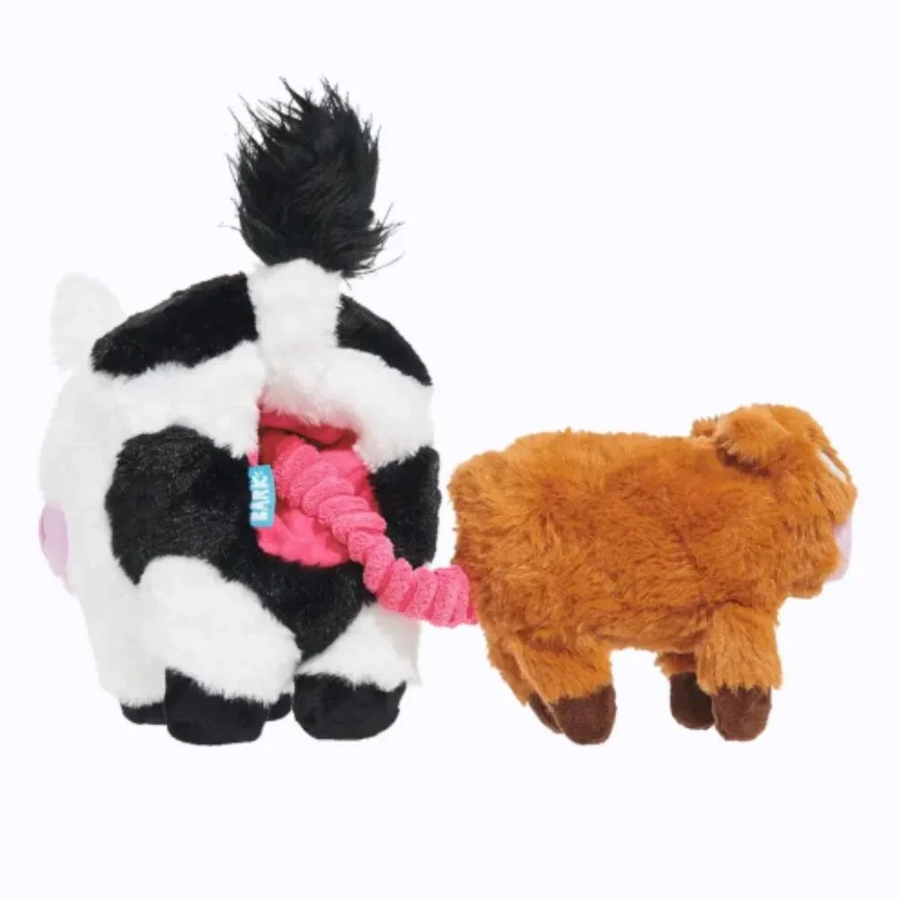 Bark Box 'Bertha the Cow' Dog Toy |‎ Extra Large | NWT